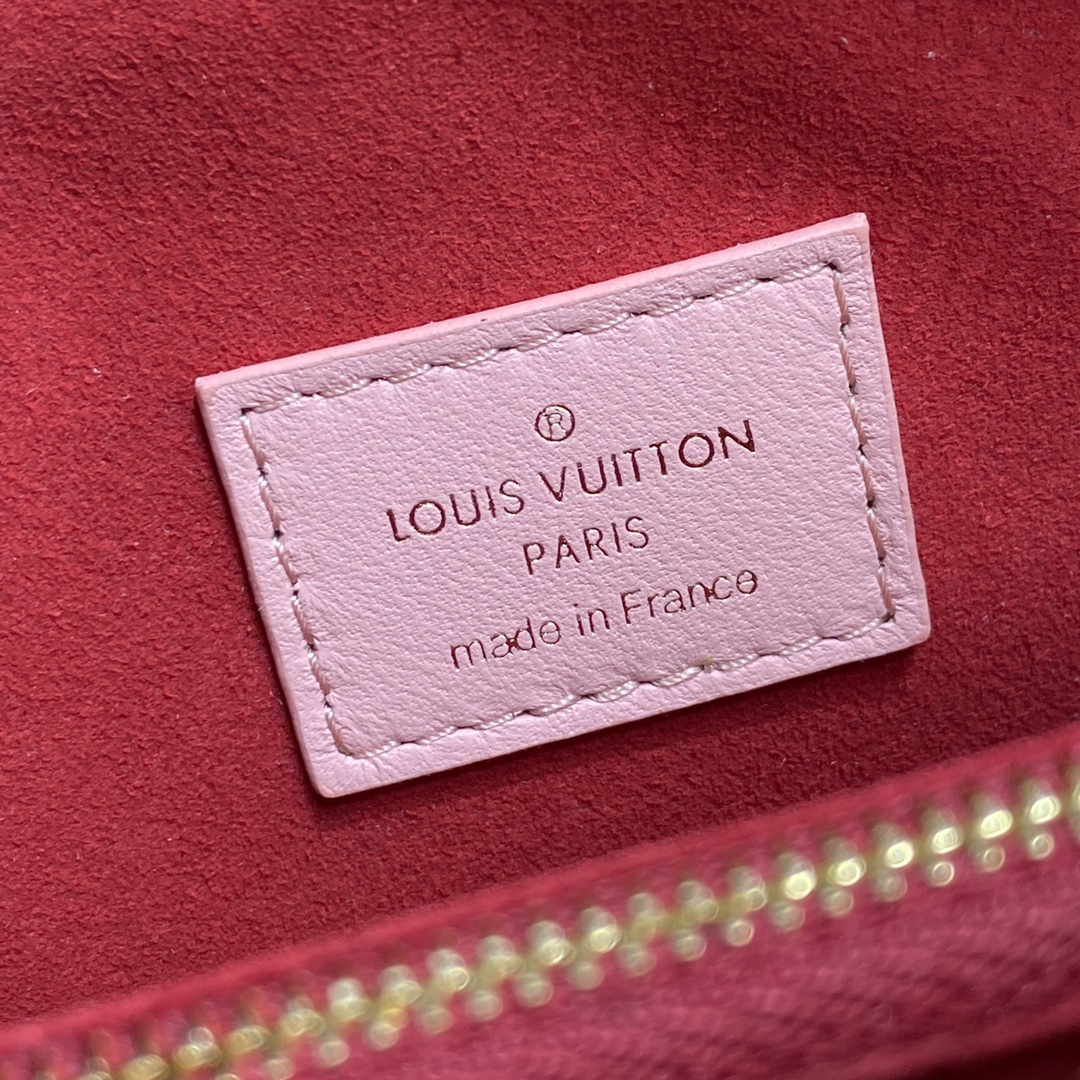 Louis Vuitton COUSSIN PM Handbag Monogram Embossed M59276 Pink